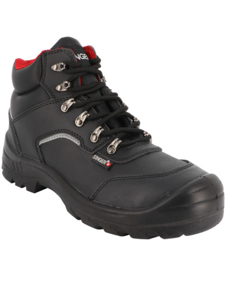 Chaussures hautes cuir croûte lisse S3FO SR - SINGER - TRIESTE