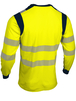 T-shirt à manches longues haute visibilité jaune - SINGER - TUVA