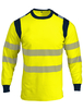 T-shirt à manches longues haute visibilité jaune - SINGER - TUVA