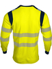 T-shirt à manches longues haute visibilité jaune - SINGER - TUVA
