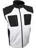 Veste Softshell manches amovibles en noir et blanc - SINGER - VANGOG
