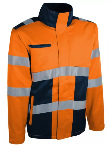 Veste de travail haute visibilité orange - SINGER - VARMO