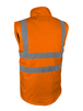 Blouson orange 2x1 haute visibilité contre les intempéries - SINGER - VEROMO