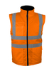 Blouson orange 2x1 haute visibilité contre les intempéries - SINGER - VEROMO