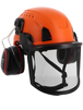 Visière grillagée pour casques HIMA/HIMA2 ABS + maille en acier inoxydable - SINGER - VGHIMA
