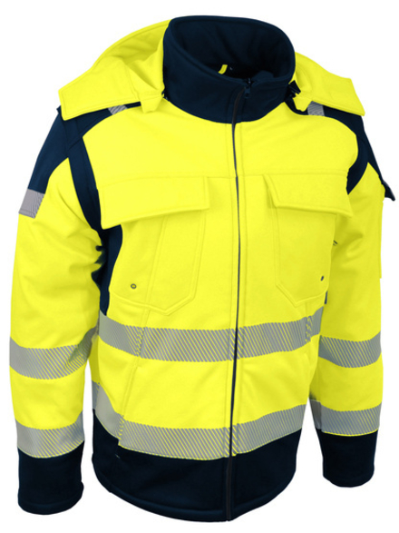 Veste Softshell de signalisation Doublépolaire 2X1 - SINGER - VILNA