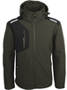 Veste softshell verte avec capuche - SINGER - VINTOR