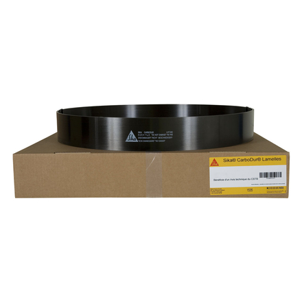 LAMELLES CARBONES SIKA CARBODUR S 1512 - ROULEAU DE 250 M (CH) - SIKA - 5715