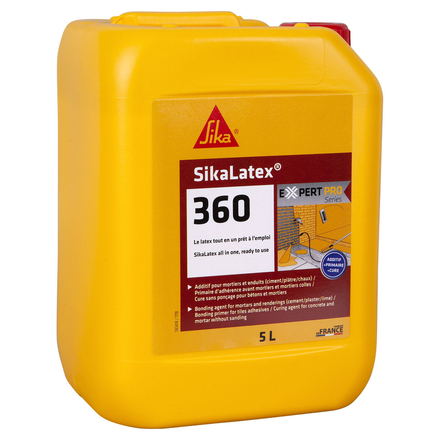 PACK DE 4 BIDONS 5L DE SIKALATEX-360 - SIKA - 579684
