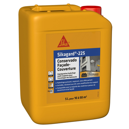 BIDON DE 20 L DE SIKAGARD-225 CONSERVADO FAÇADE-COUVERTURE - SIKA - 706074