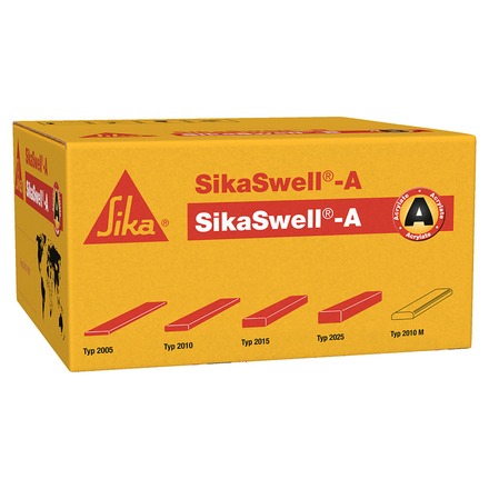 PROFILÉ HYDROGONFLANT EN CARTON DE 5 ROULEAUX 5M DE SIKASWELL A-2025 ROUGE - SIKA - 709120
