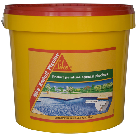 MICRO MORTIER PRÉDOSÉ SEAU DE 6,16 KG SIKA ENDUIT PISCINE - SIKA - 78525