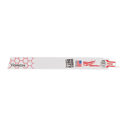 LAME SCIE SABRE TORCH 230MM (x5) MILWAUKEE ACCESSOIRES - 48005713