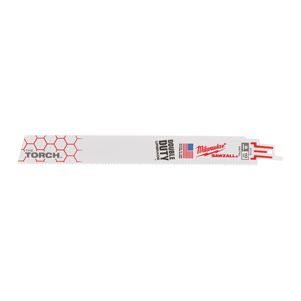 LAME SCIE SABRE TORCH 230MM (x25) MILWAUKEE ACCESSOIRES - 48008713
