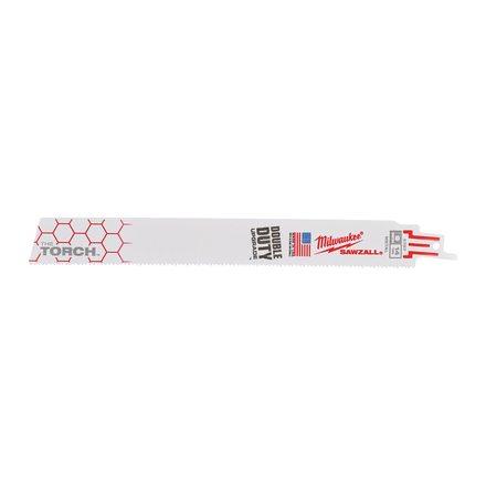 LAME SCIE SABRE TORCH 230MM (x25) MILWAUKEE ACCESSOIRES - 48008787