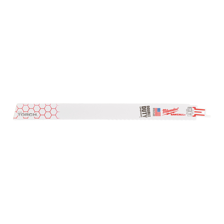 LAME SCIE SABRE TORCH 300MM (x25) MILWAUKEE ACCESSOIRES - 48008789