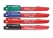 SET DE 4 MARQUEURS INKZALL NOIR, ROUGE, BLEU ET VERT MILWAUKEE - POINTE ULTRA RÉSISTANTE - 48223106
