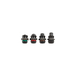 Set de 4 nez d'extension pour riveteuse MILWAUKEE ACCESSOIRES - 48540100
