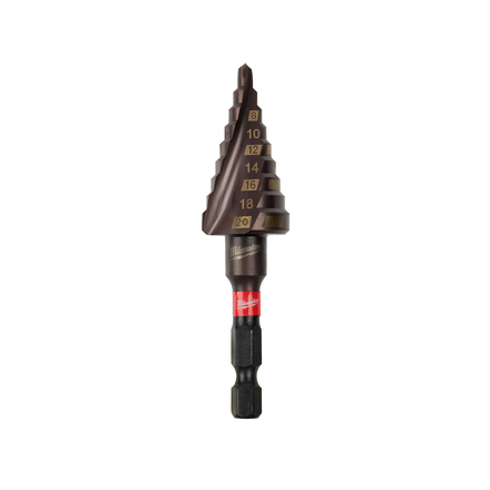 Foret étagé Shockwave 4-20mm-1pc MILWAUKEE ACCESSOIRES - 48899263
