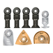 Set de 8 lames de multi tools renovation MILWAUKEE ACCESSOIRES - 48906088