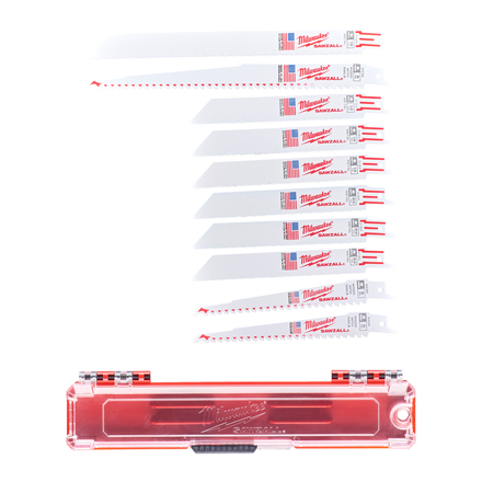 SET 10 LAMES SCIE SABRE (x1) MILWAUKEE ACCESSOIRES - 49222211