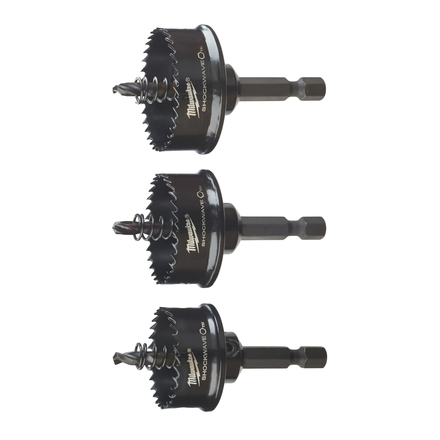 Set de scie cloches shockwave - 22 / 29/ 35 mm MILWAUKEE - 49224800