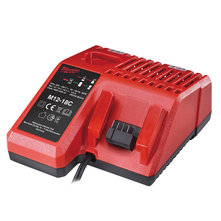 CHARGEUR MILWAUKEE RED LITHIUM 12V-18V M12-18C -4932352959