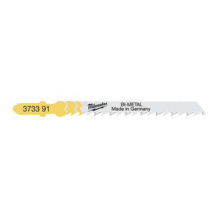 LAME SCIE SAUTEUSE 75MM (x5) MILWAUKEE ACCESSOIRES - 4932373391