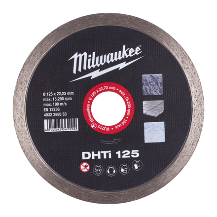 DISQUE DIAMANT DHTI 125MM (x1) MILWAUKEE ACCESSOIRES - 4