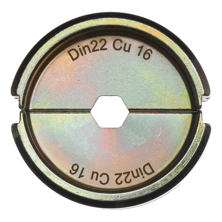 Matrice DIN22 Cuivre 16 MILWAUKEE ACCESSOIRES - 4932451744