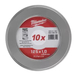DISQUES A TRONÇONNER 125MM X 1MM CONTRACTOR 10PC BOITE MÉTAL - coffret MILWAUKEE - 4932459164
