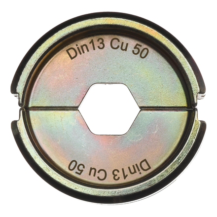 Matrice de sertissage DIN13 Cu 50-1pc MILWAUKEE ACCESSOIRES - 4932459468