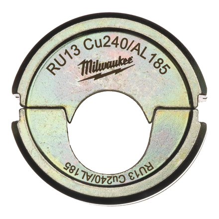 Matrice de sertissage RU13 Cu240/AL185-1pc MILWAUKEE ACCESSOIRES - 4932459491