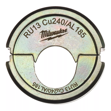 Matrice de sertissage RU13 Cu240/AL185-1pc MILWAUKEE ACCESSOIRES - 4932459491