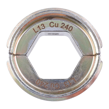 Matrice de sertissage L13 Cu 240 - 1 pc MILWAUKEE ACCESSOIRES - 4932464509