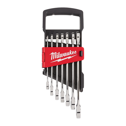 Set de 7 clés à cliquet Métriques MILWAUKEE - 4932464993