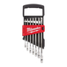 Set de 7 clés à cliquet Métriques MILWAUKEE - 4932464993