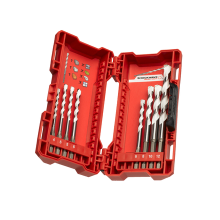 SET 8 PIÈCES FORETS MULTI-MATÉRIAUX MILWAUKEE - 4932471112