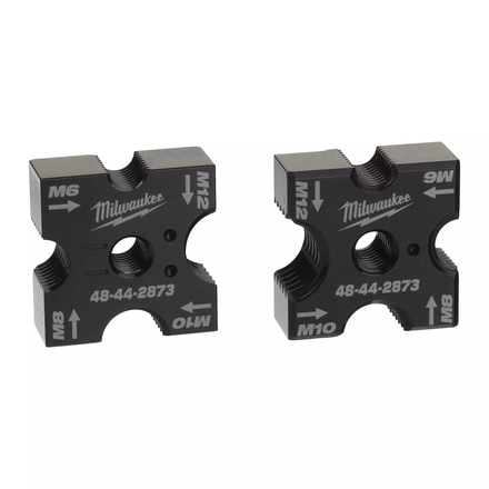 Matrices de coupe de tige filetée M6-M12 MILWAUKEE ACCESSOIRES - 4932471372