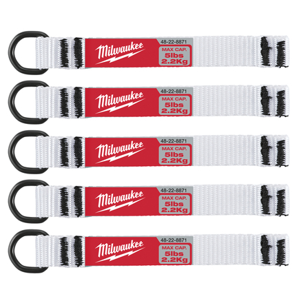 Anneau d'attachement 2,25 Kg - 5 pcs MILWAUKEE ACCESSOIRES - 4932471431