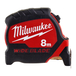 Mètre ruban large premium 8 M - 1 pc MILWAUKEE ACCESSOIRES - 4932471816