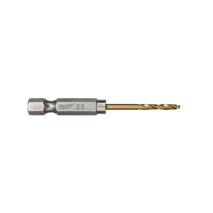 Forets metaux hss-g shockwave 2,5mm (x10) MILWAUKEE ACCESSOIRES - 4932478175