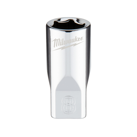 Douille a cliquet 1/4-8 mm MILWAUKEE ACCESSOIRES - 4932478316