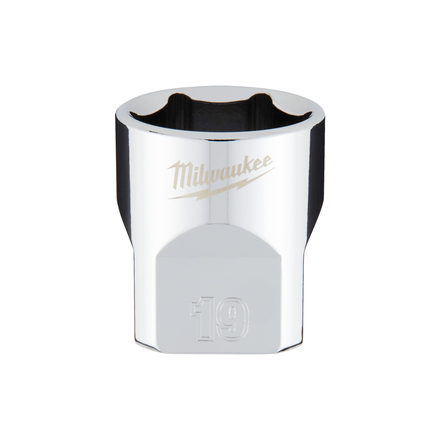 Douille a cliquet 3/8-19 mm MILWAUKEE ACCESSOIRES - 4932478349