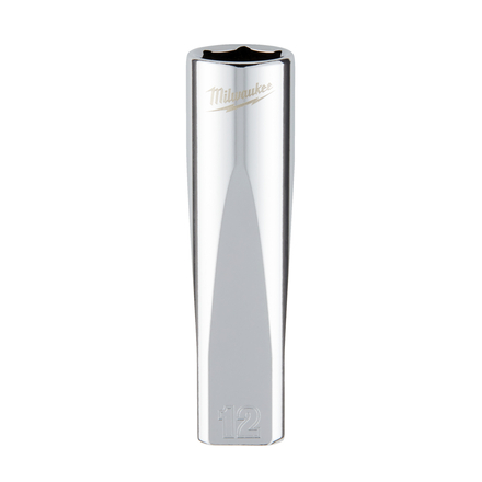 Douille a cliquet 3/8 longue 12 mm MILWAUKEE ACCESSOIRES - 4932478356