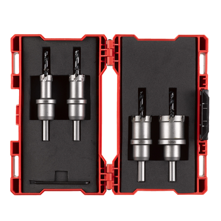 Set de 4 scies cloches tct MILWAUKEE ACCESSOIRES - 4932479058