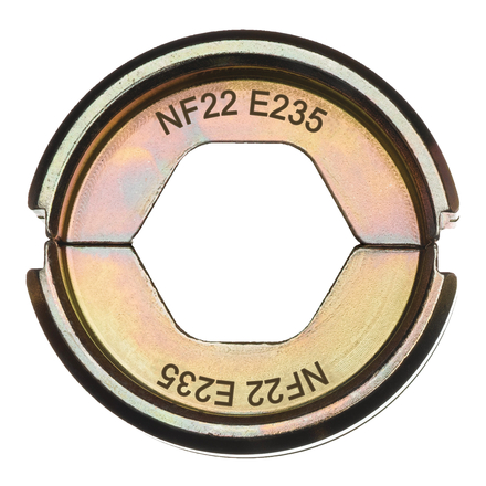 Matrice de sertissage MILWAUKEE NF22 E 235 mm - 4932479396