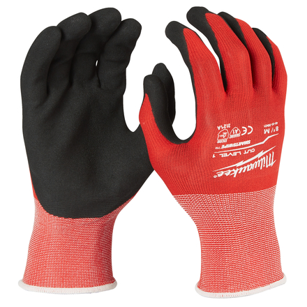 Gants anti-coupure niveau 1/a - s/7-144 pcs MILWAUKEE EPI - 4932479714
