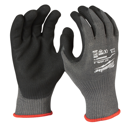 Gants anti-coupure niveau 5/e- s/7-12 pcs MILWAUKEE EPI - 4932479719