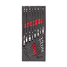 Module mousse cles a tete flexible maxbite 15 pcs MILWAUKEE ACCESSOIRES - 4932479829